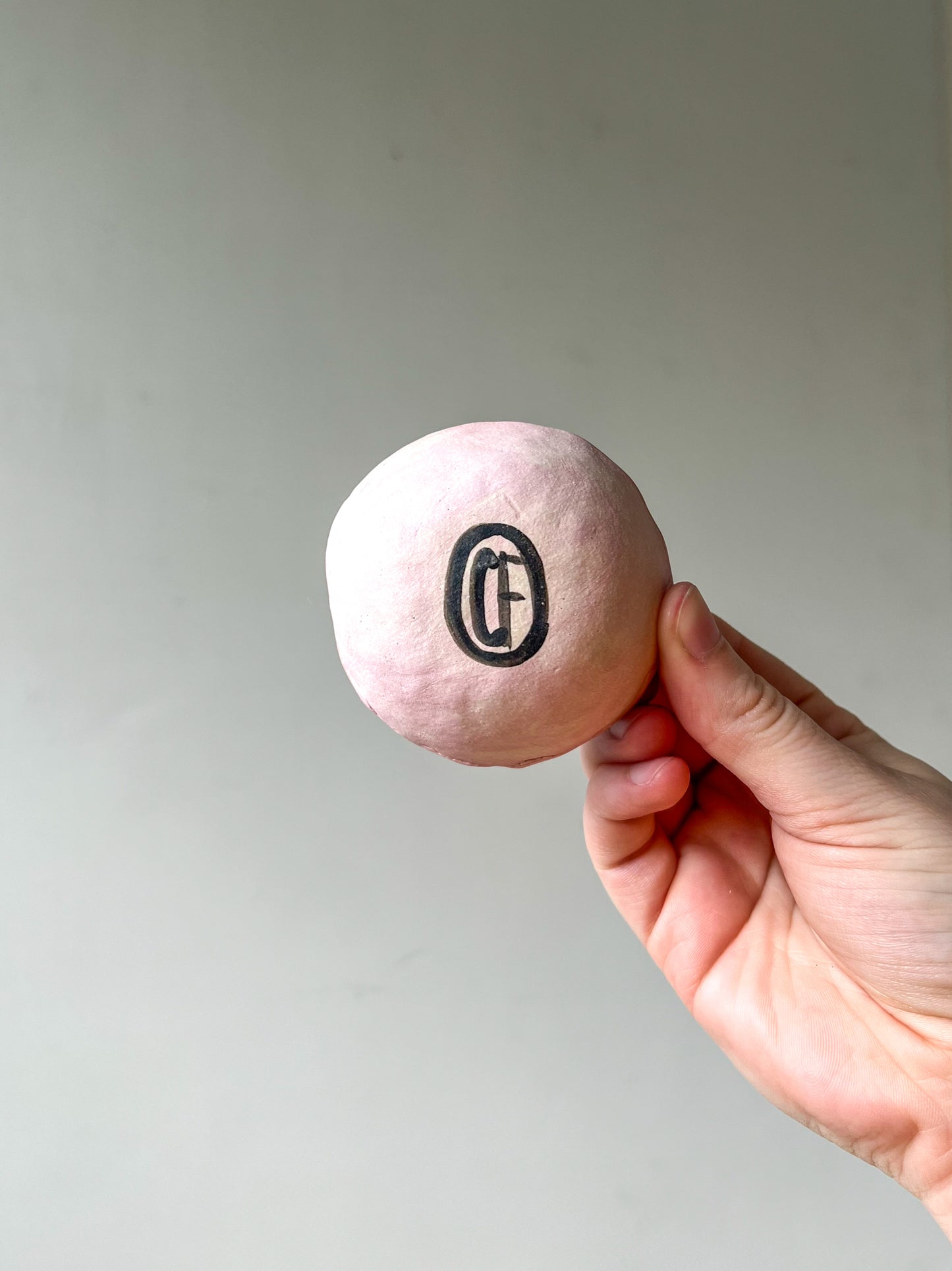 pink + black grid teensy dish
