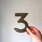 arts + crafts house numbers