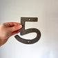 arts + crafts house numbers